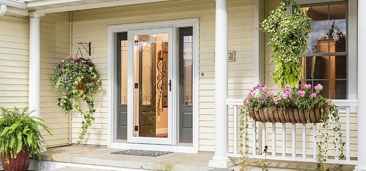 screen door installation in Rialto