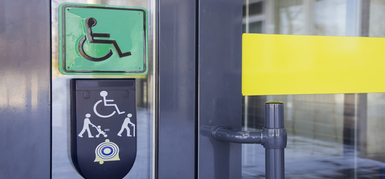 automatic handicap door opener in Rialto